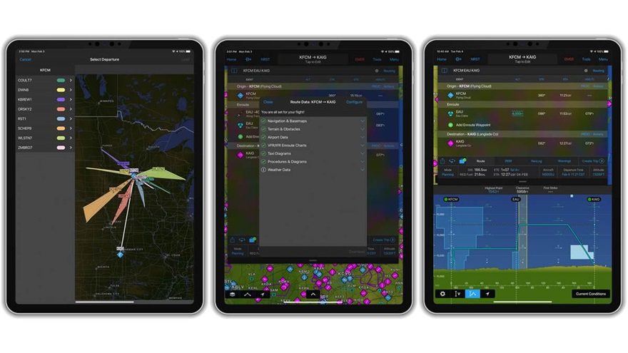 Garmin Pilot is one of the leaders among the all-in-one electronic flight bag applications currently available to pilots. It gets high marks for integration with Garmin’s panel-mounted offerings.