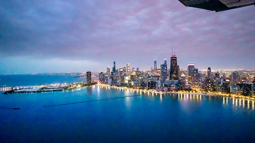 Chicago Skyline Flight