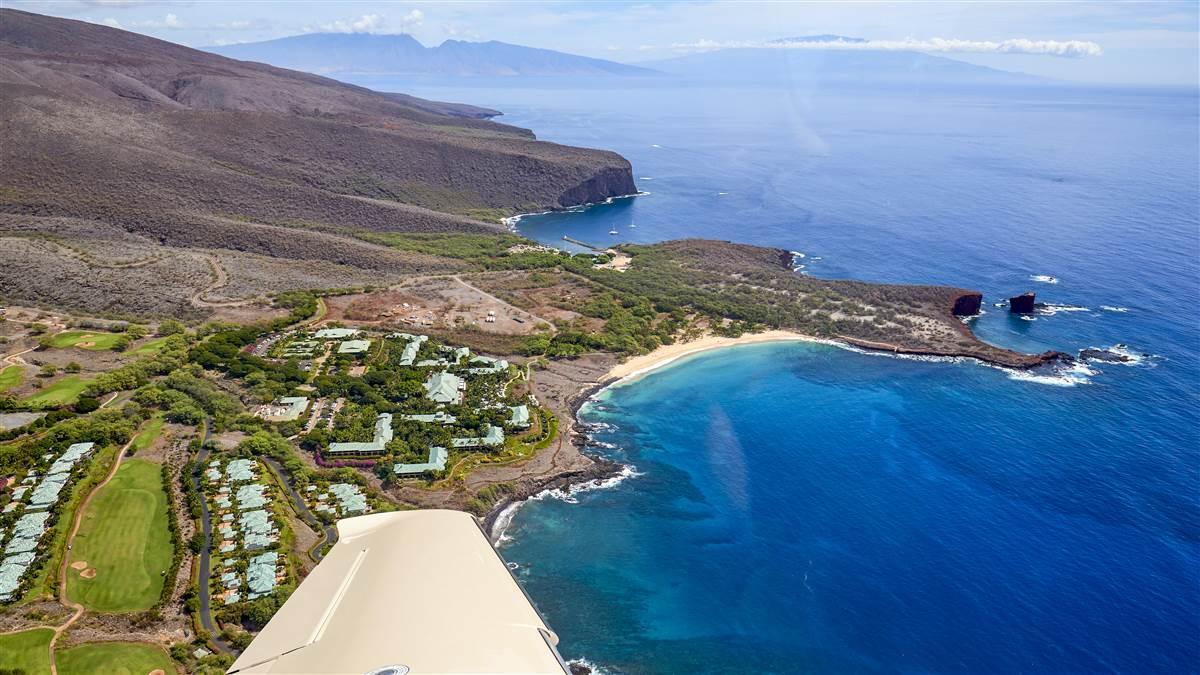 Laurence Balter of Maui Flight Academy pilots his Cirrus SR-22 to the Four Seasons Resort on Lanai.
Kahului Airport (OGG)
Maui HI 