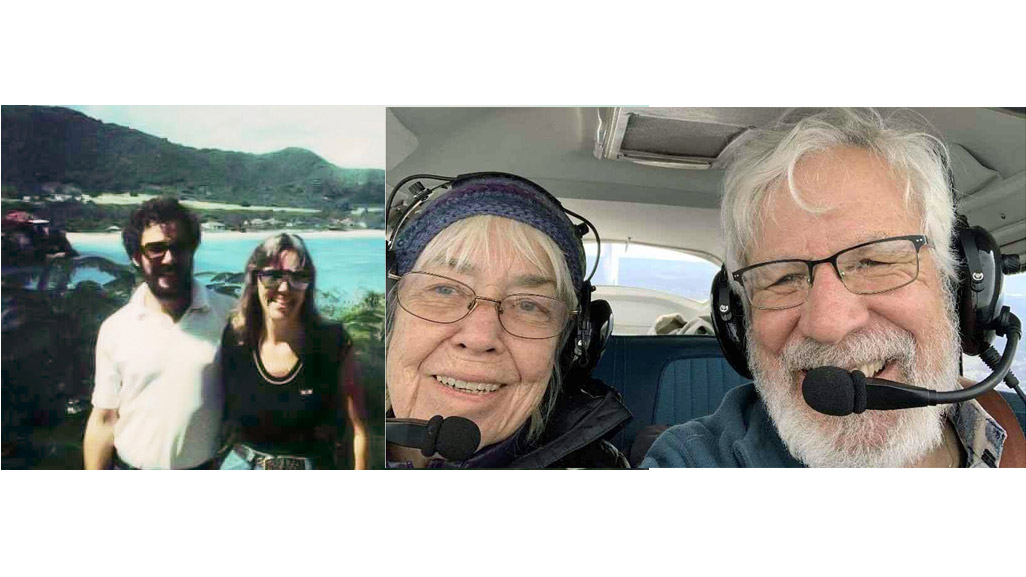 Brian and Louisa Gately flew on an epic adventure in his Cessna 150 in the 1970s. They married, she also became a pilot, and they are still creating flying memories.