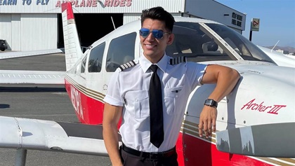 Western Pacific Region Best Flight Instructor Sergio Ramirez, Temecula, California