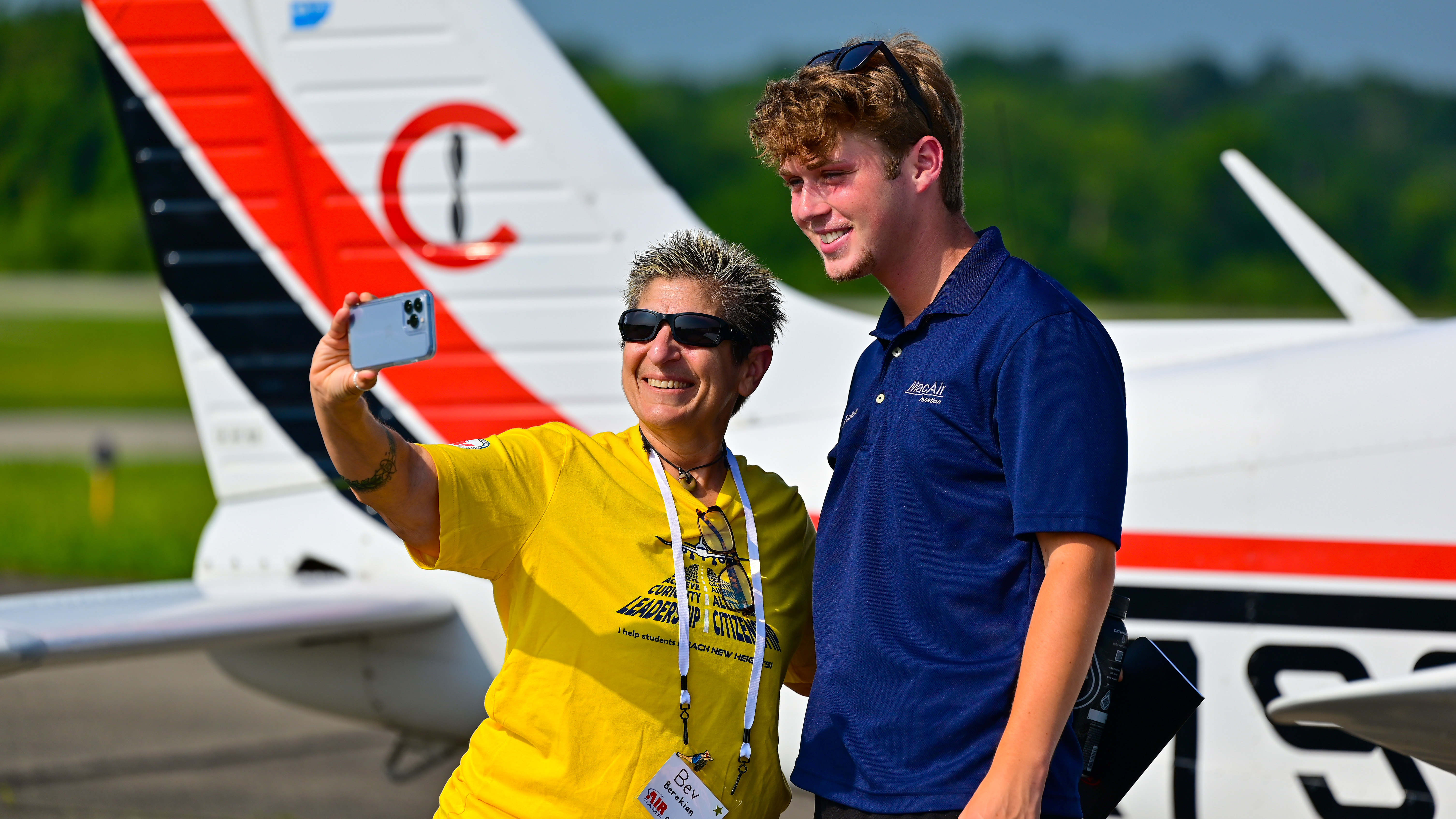 Teachers from across the country, including Bev Berekian from California...