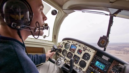 Before you fly, make sure communications radios are set to the correct frequencies and volume is good. (Mike Fizer)