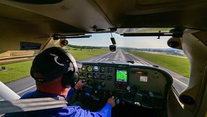 A runway that is wider than what you’re accustomed to can make you feel as though you’re lower than you actually are, leading to a higher approach.