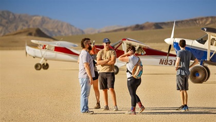 At the annual Lone Pine Backcountry Fly-In, you can meet up with other pilots—with the added challenge of flying out to other destinations near Death Valley.