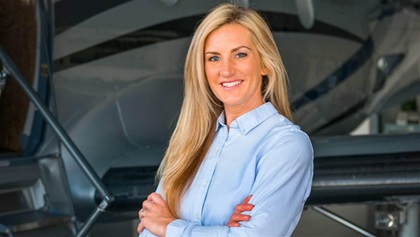 Laura Azara, Chick-fil-A Corporate Pilot (Photography by Leah Overstreet)