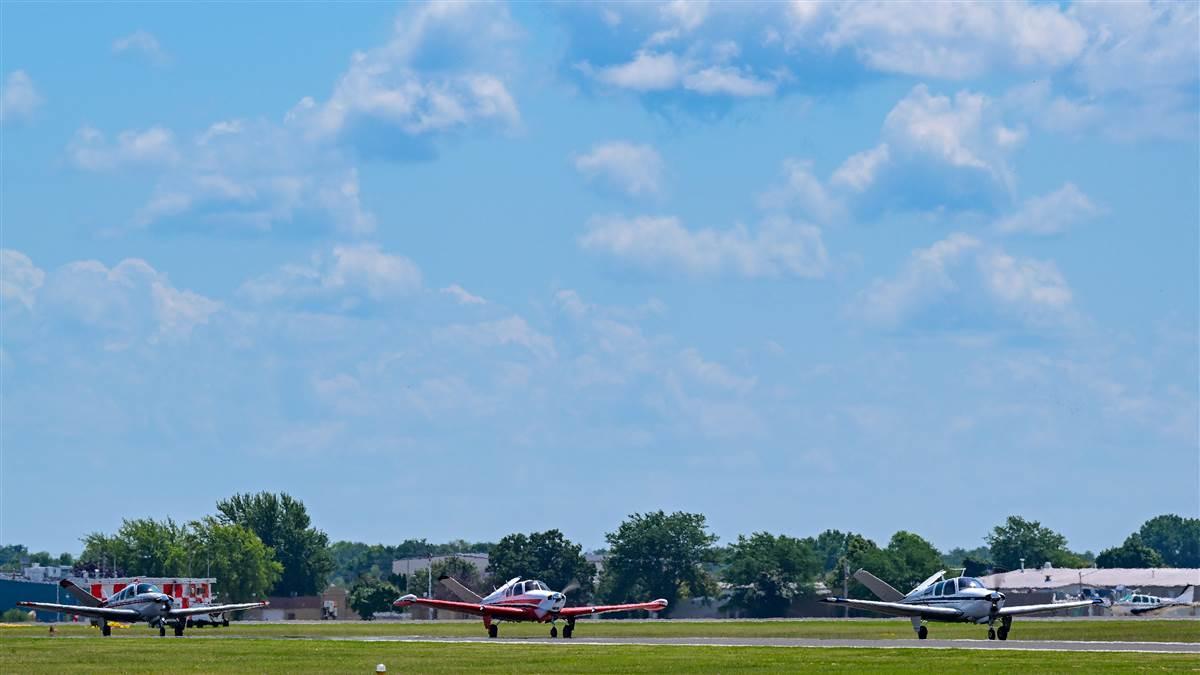 Visiting a fly-in or airshow is a staple of summer flying. Make sure you're ready by reviewing marshalling signals and arrival and departure procedures before your trip. Photography by David Tulis