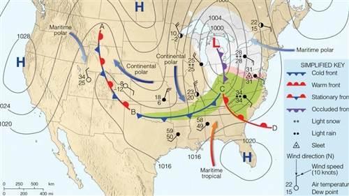 With cold-season occluded fronts, expect widespread winter weather in the northern tier of states.