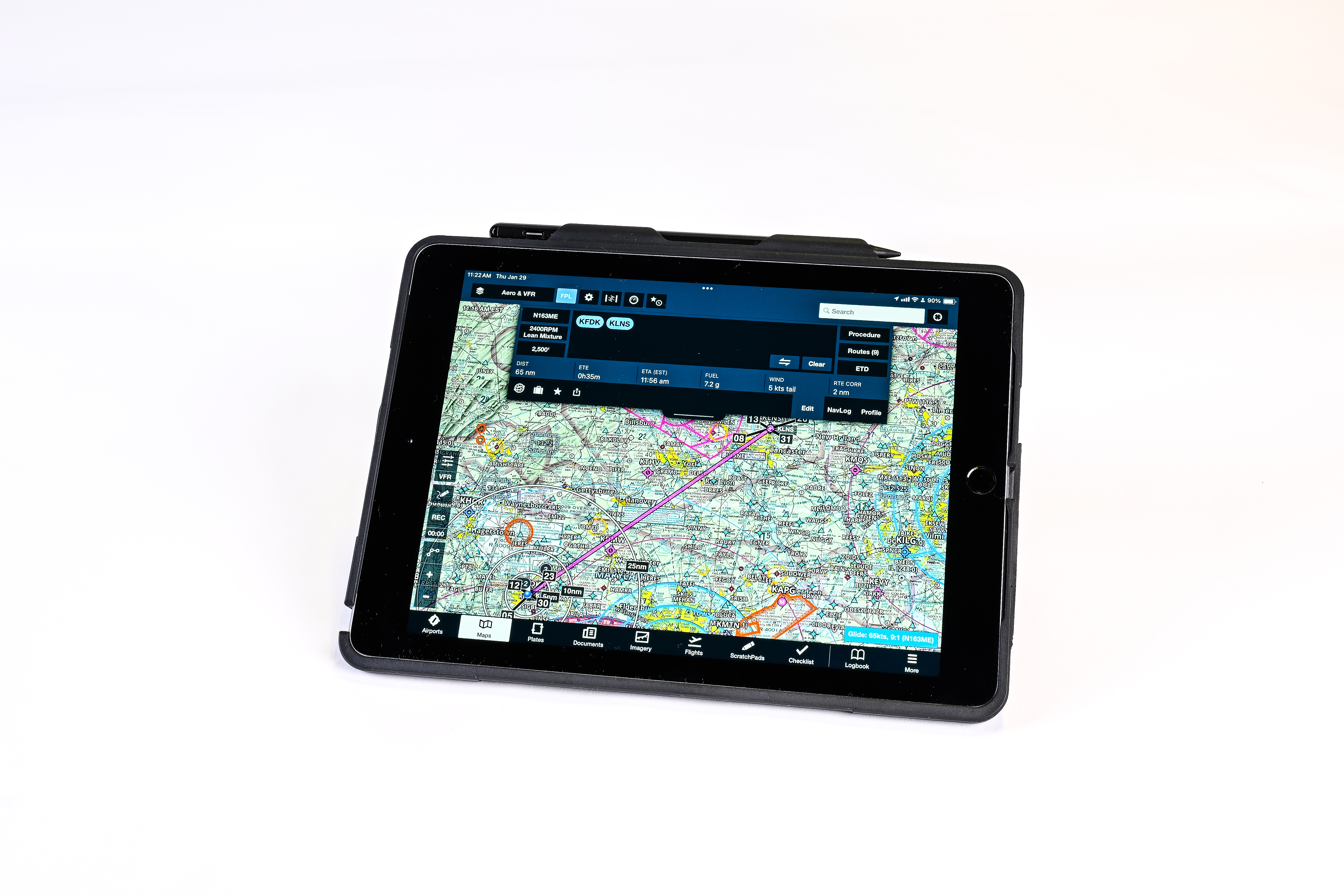Wireless flight plan mods