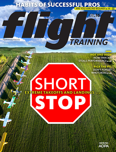 Flight Training August