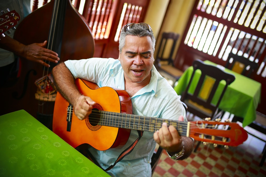 Welcoming people: Cubans are happy to welcome tourists