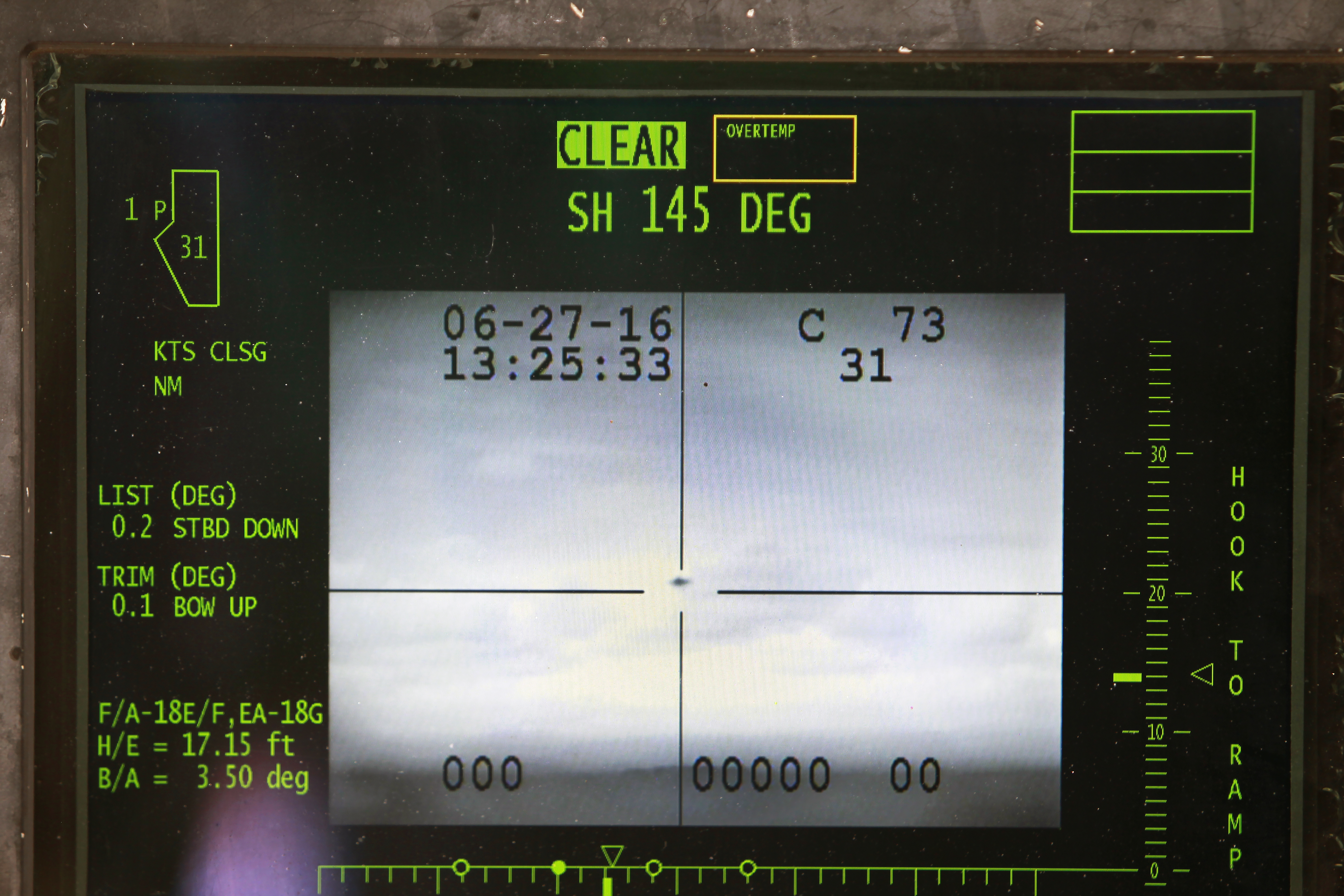 Landing on the 'USS George Washington'