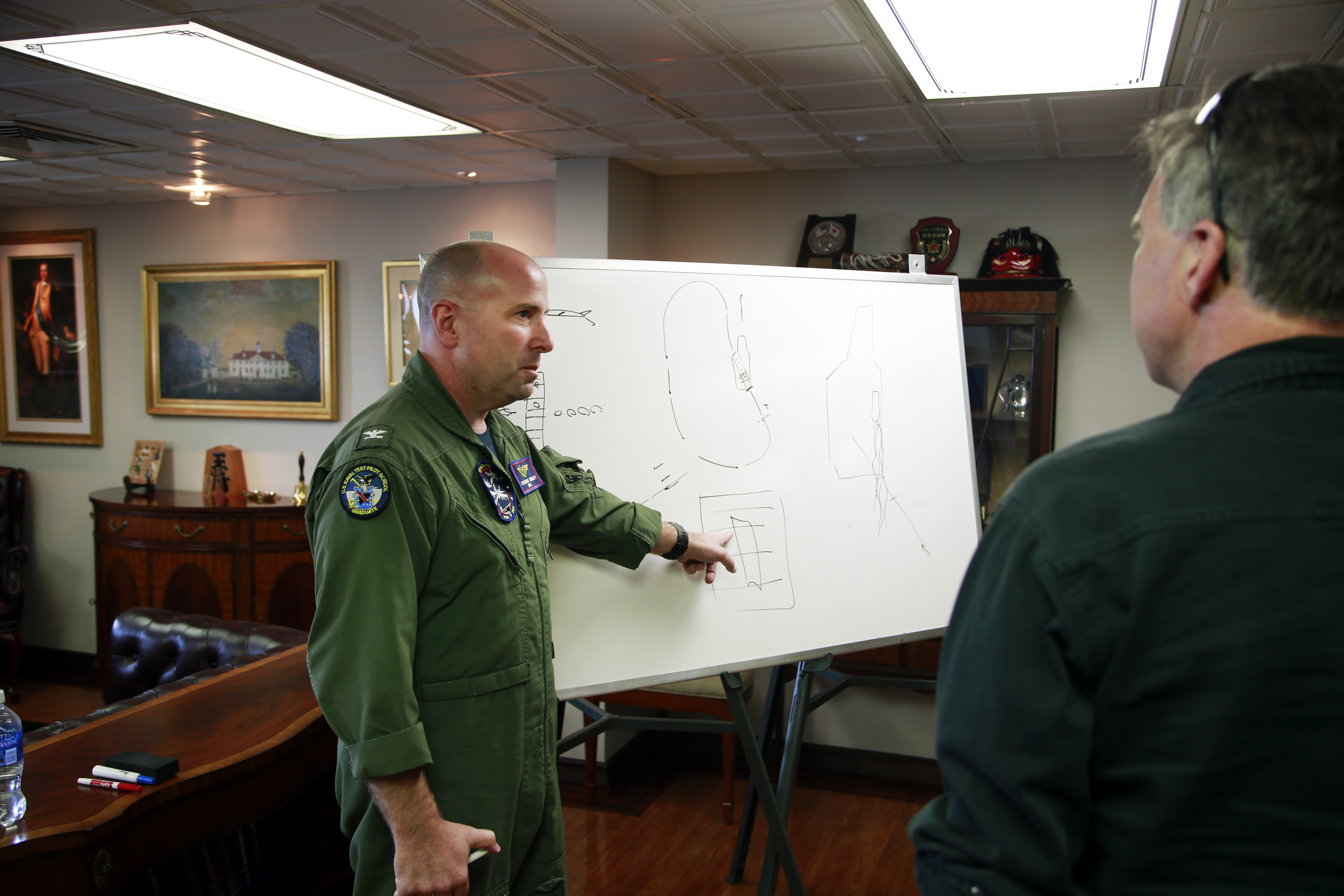 Landing on the 'USS George Washington'