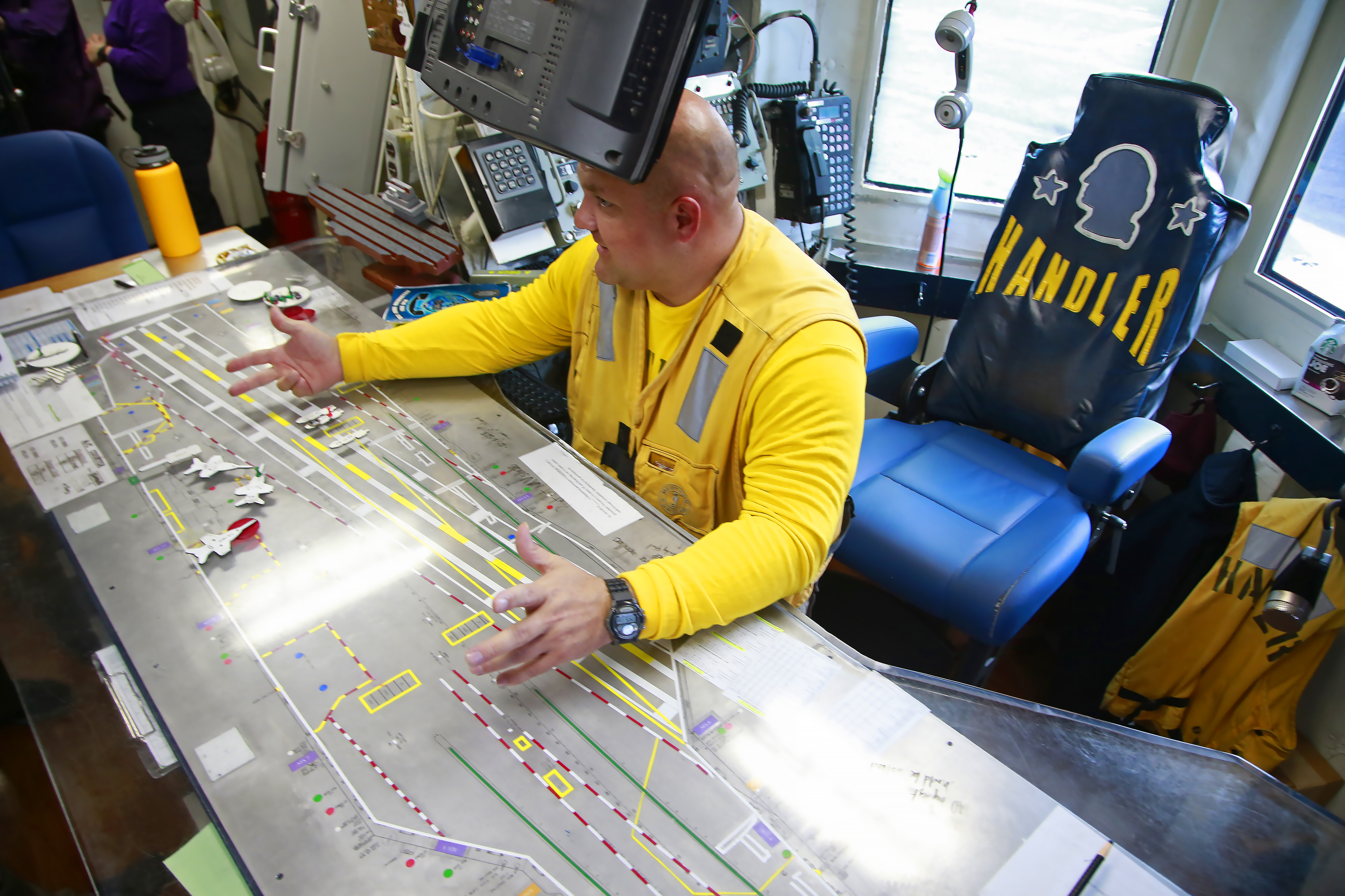 Landing on the 'USS George Washington'