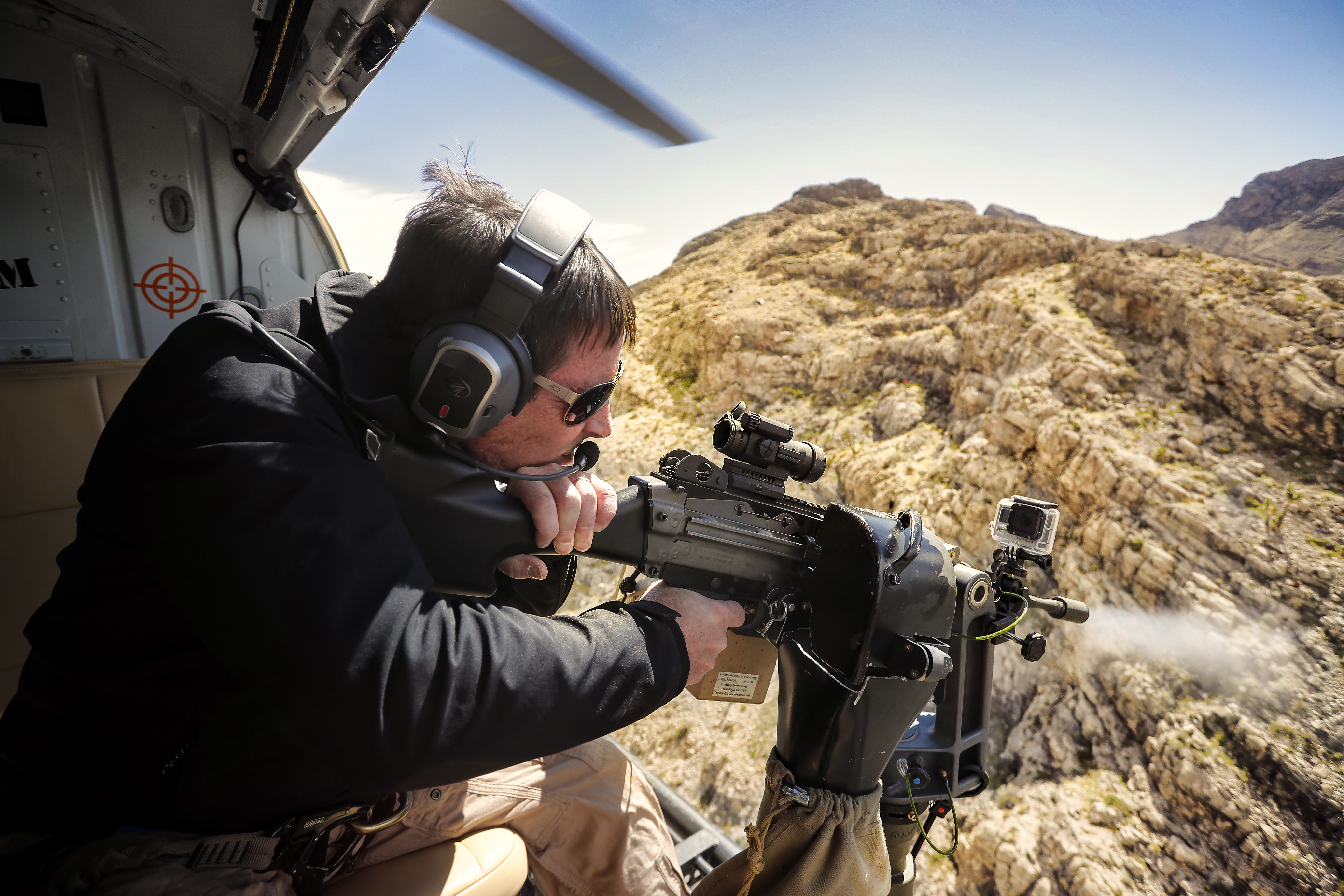 The door-gunner experience