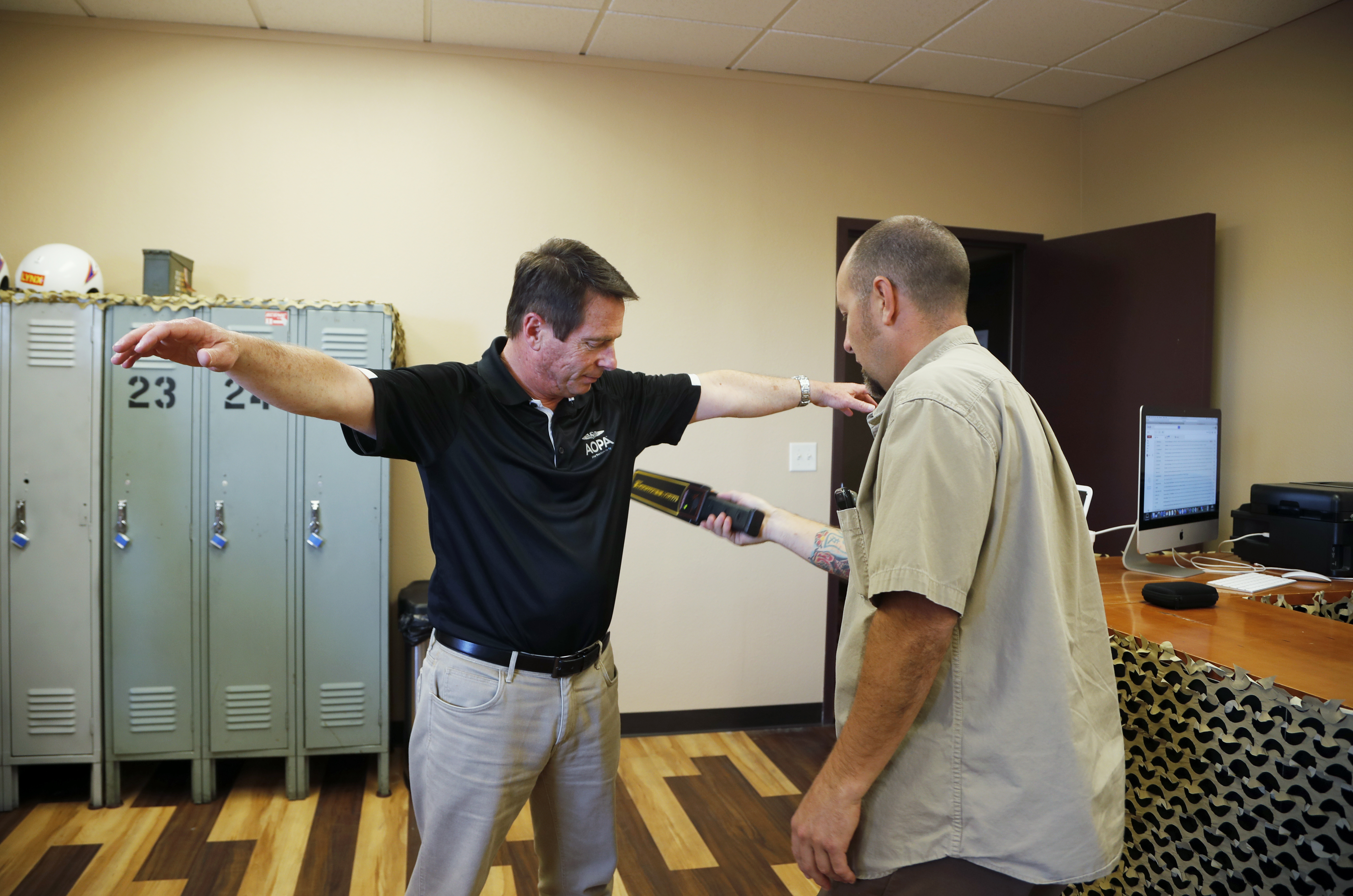 The door-gunner experience