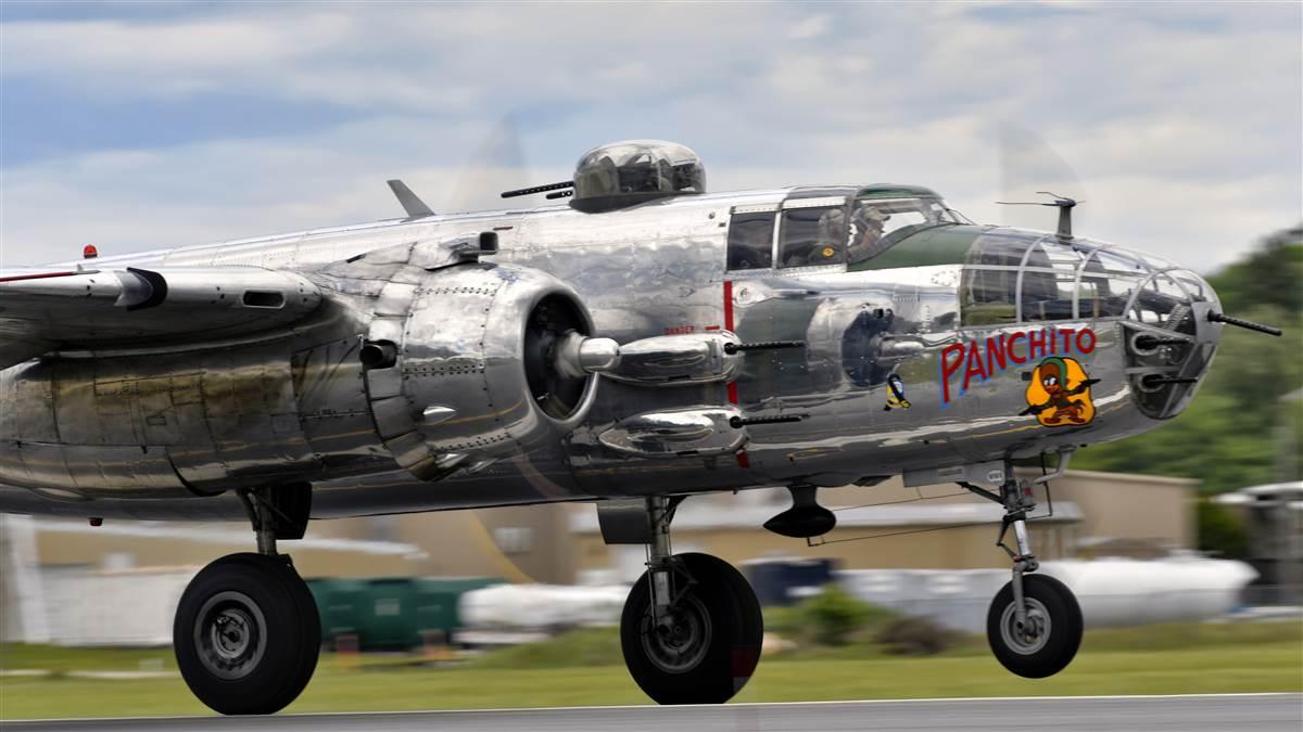 'Panchito', a B–25J World War II-era bomber, is based in Georgetown, Delaware.