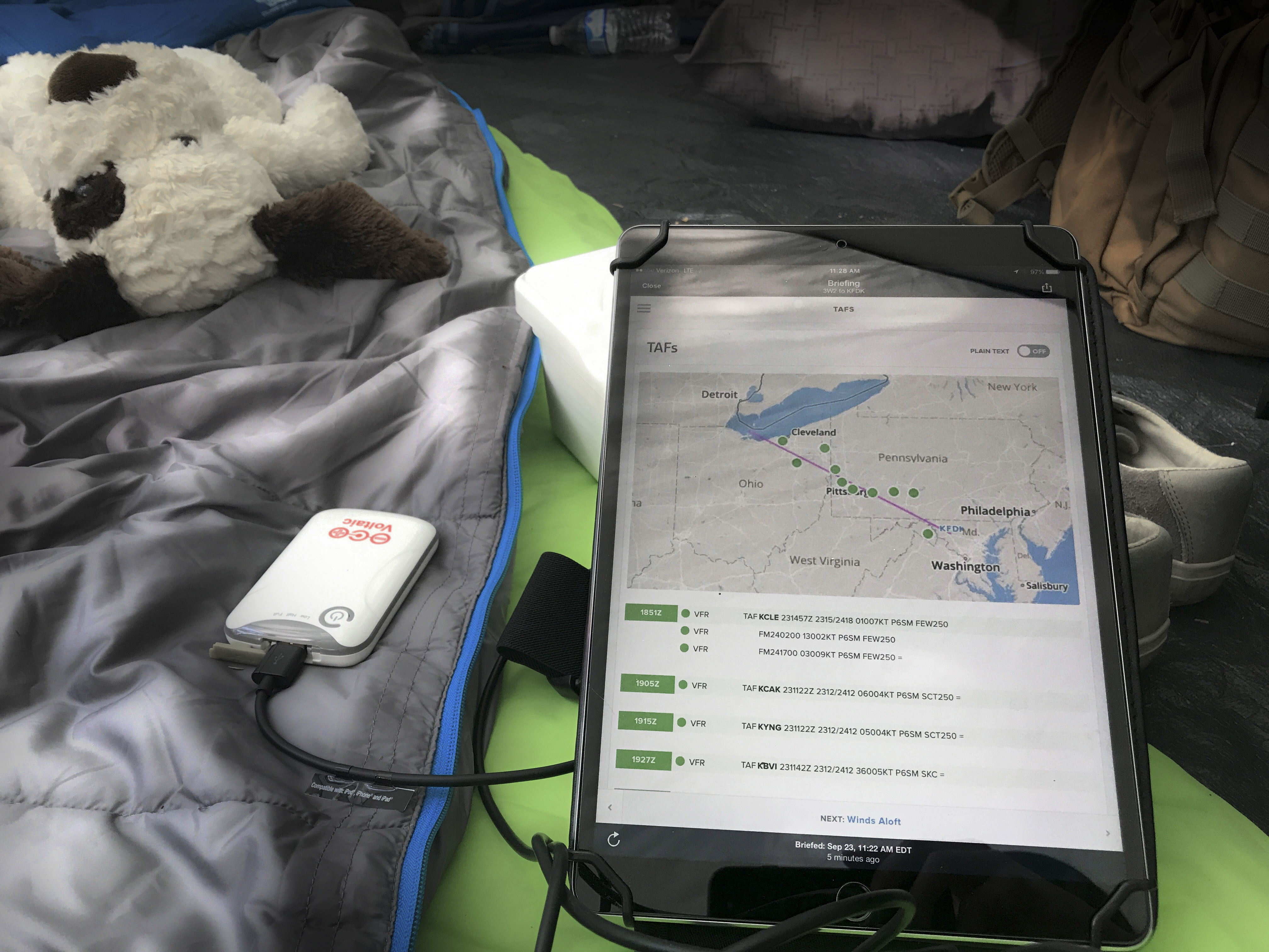 Traveling with a toddler