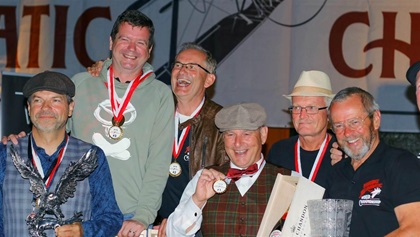 Winners celebrate their victory. Photo by Hannah Räihä