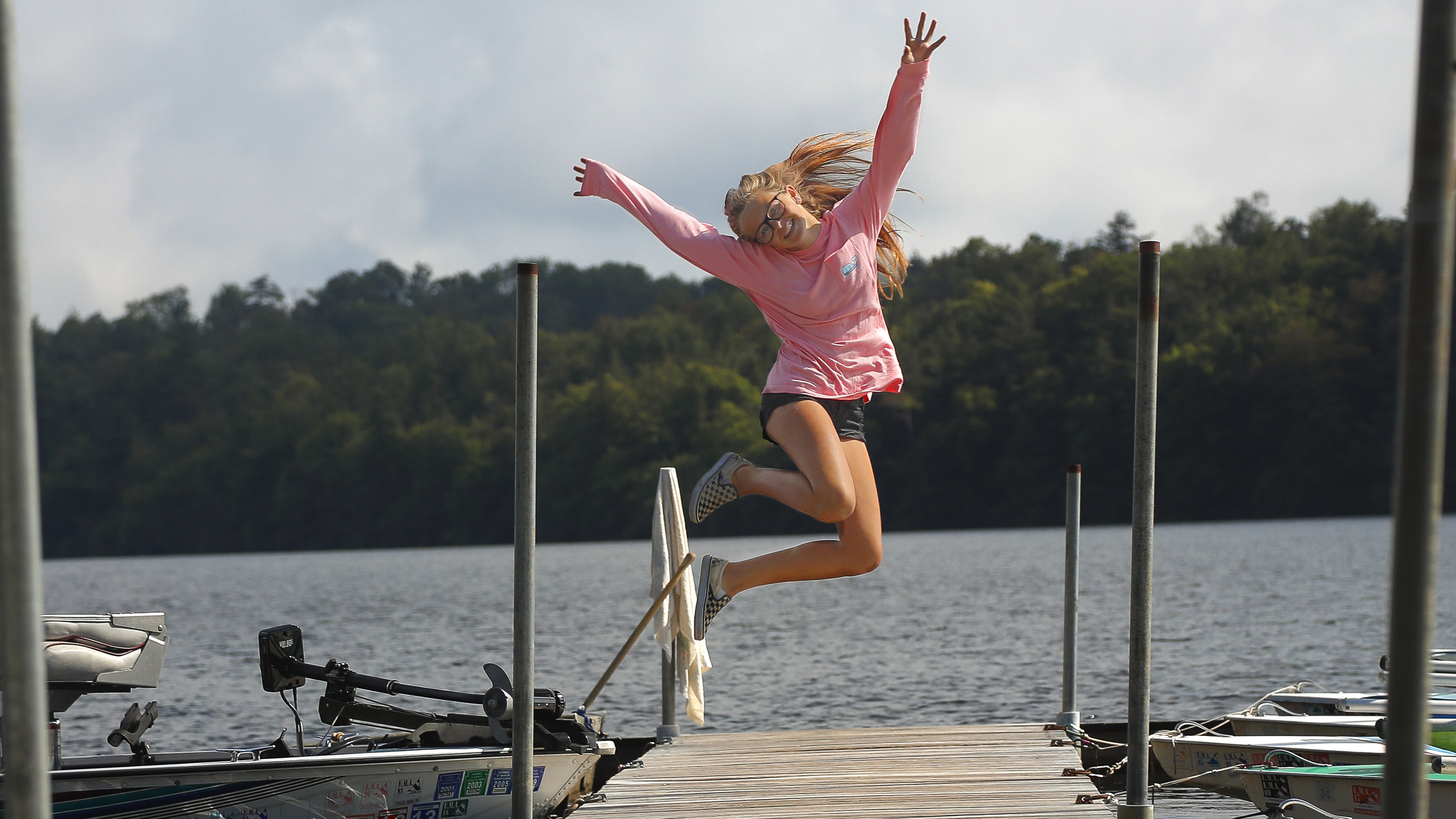 Besides viewing the airplanes at Merritt Field, you can enjoy a variety of outdoor activities at Eagles Mere.