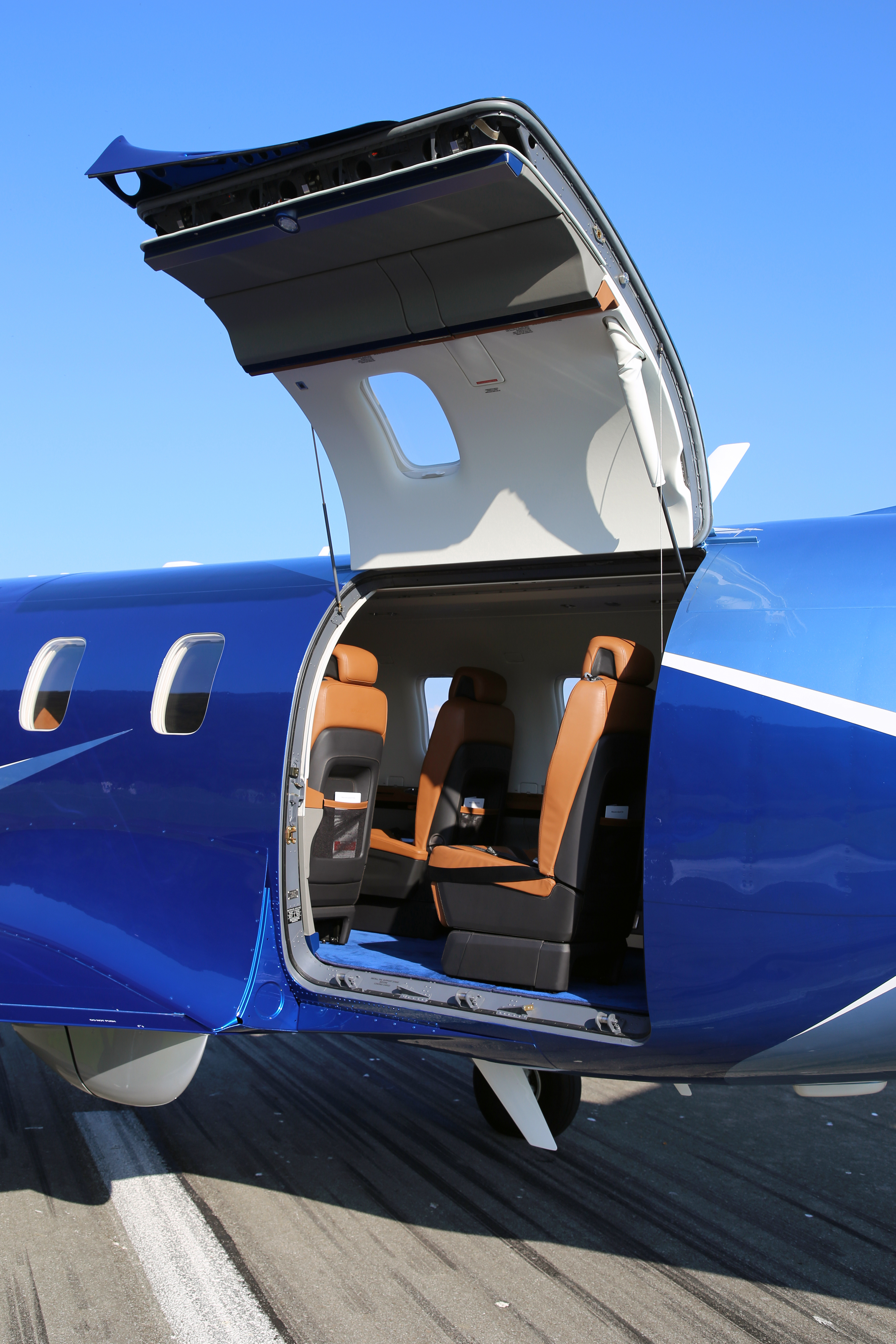 The new PC-12 NGX retains Pilatus’ signature large aft cabin door but there are many new enhancements as well...