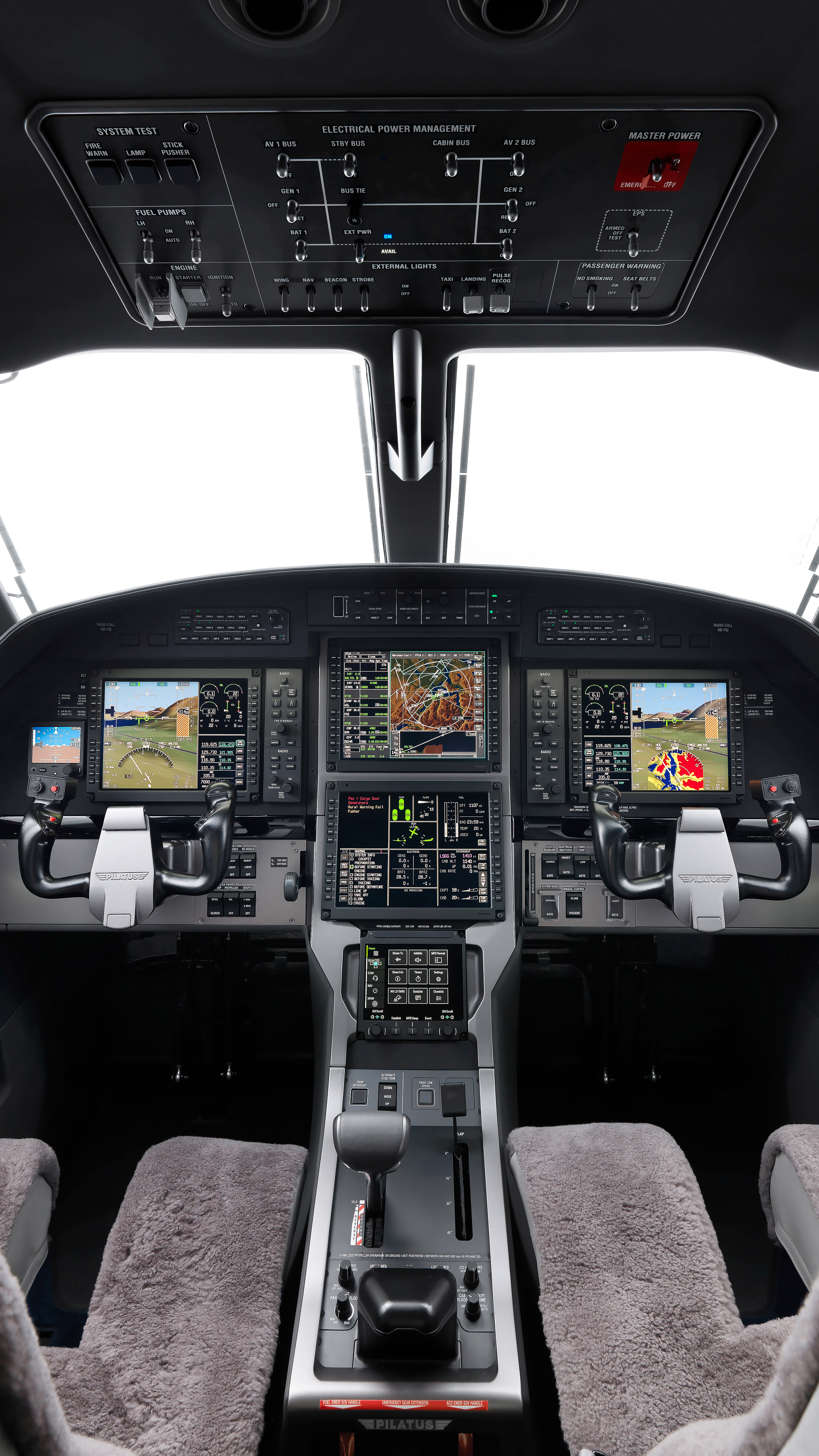 Up front, there’s the Honeywell Epic 2.0 avionics suite, plus some major high-tech improvements. 