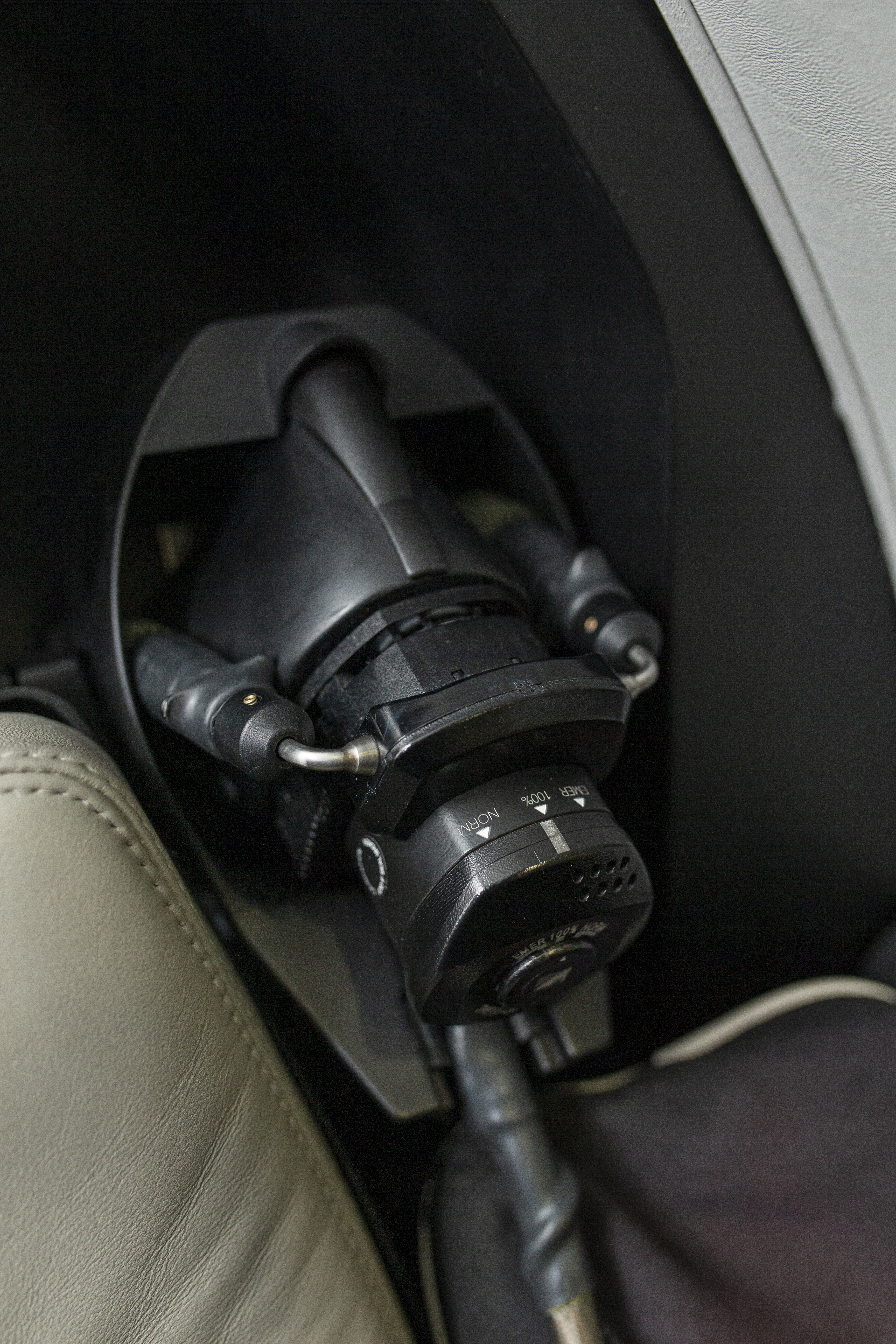 ...plus a check of the oxygen mask mode switch.