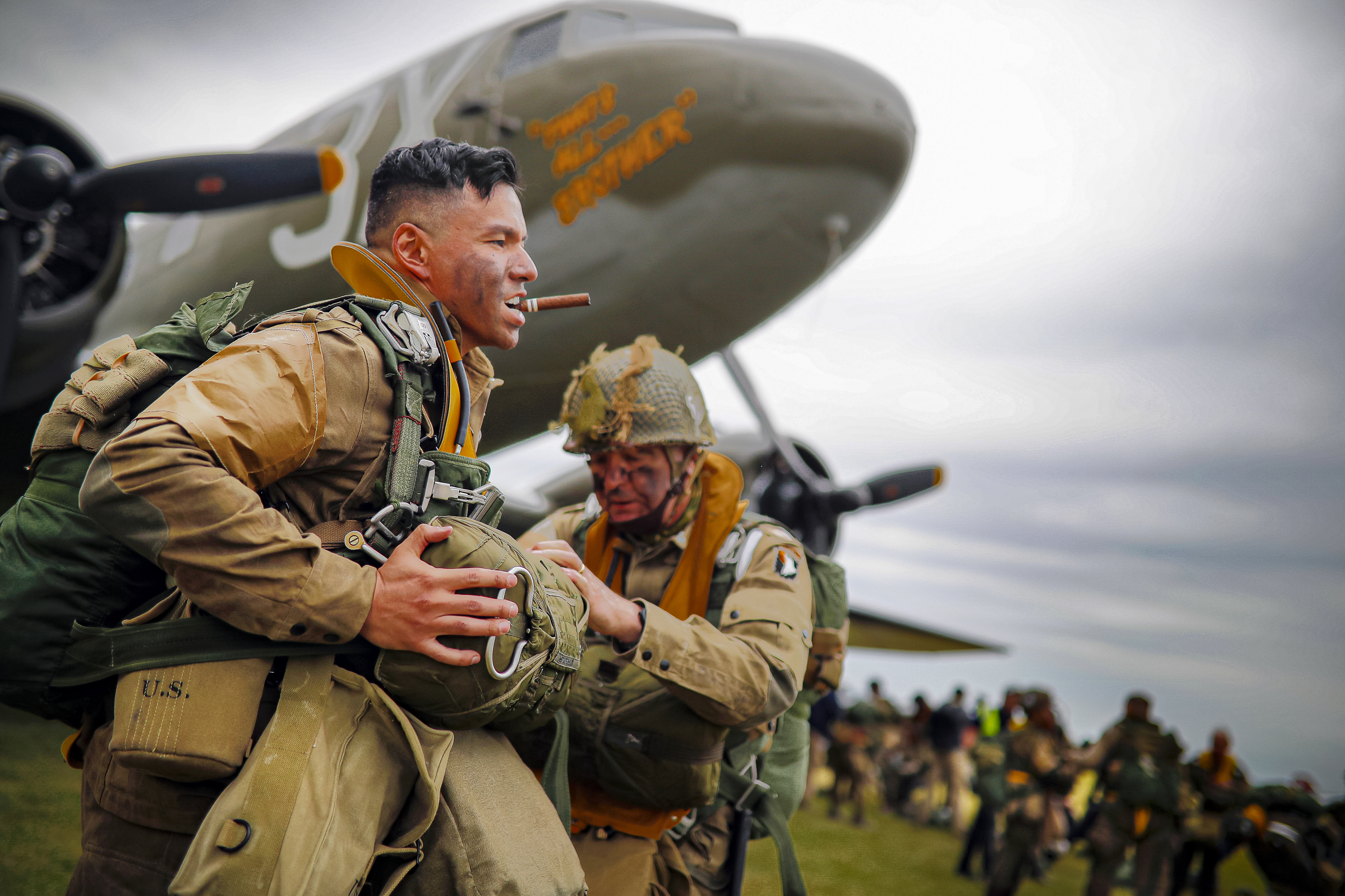 “Honor Flight,” September 2019 'AOPA Pilot': Every so often I get to participate in an event that not only combines excitement and historical significance but has a personal and emotional significance as well. As I photographed the people, places, aircraft, and veterans the week of the seventy-fifth anniversary of D-Day, I was reminded of the many hours spent hunting, fishing, and camping with my grandfather, and his stories of combat on the beaches and towns that I was now visiting. As an accomplished photographer himself, he inspired me greatly and even gave me my first 35mm camera. After crossing the channel the prior day aboard the C–47 'Miss Virginia', I found myself walking the beach, camera in hand, on the evening of June 6 when I received a text from my mom that simply said, “Dad would be so proud that you were there for this.” I will always be proud and grateful that I witnessed and photographed such a meaningful event. (Canon 1DX mk II, 35mm, 1/1600, f1.8, ISO 320)