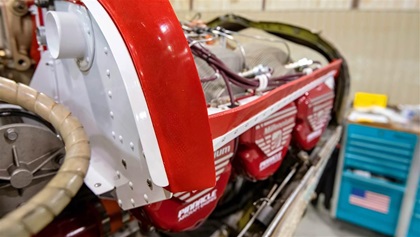 The new D’Shannon baffle kit looks great and seals up the engine compartment well, directing all available cooling air down through the engine. Photo by Mike Collins