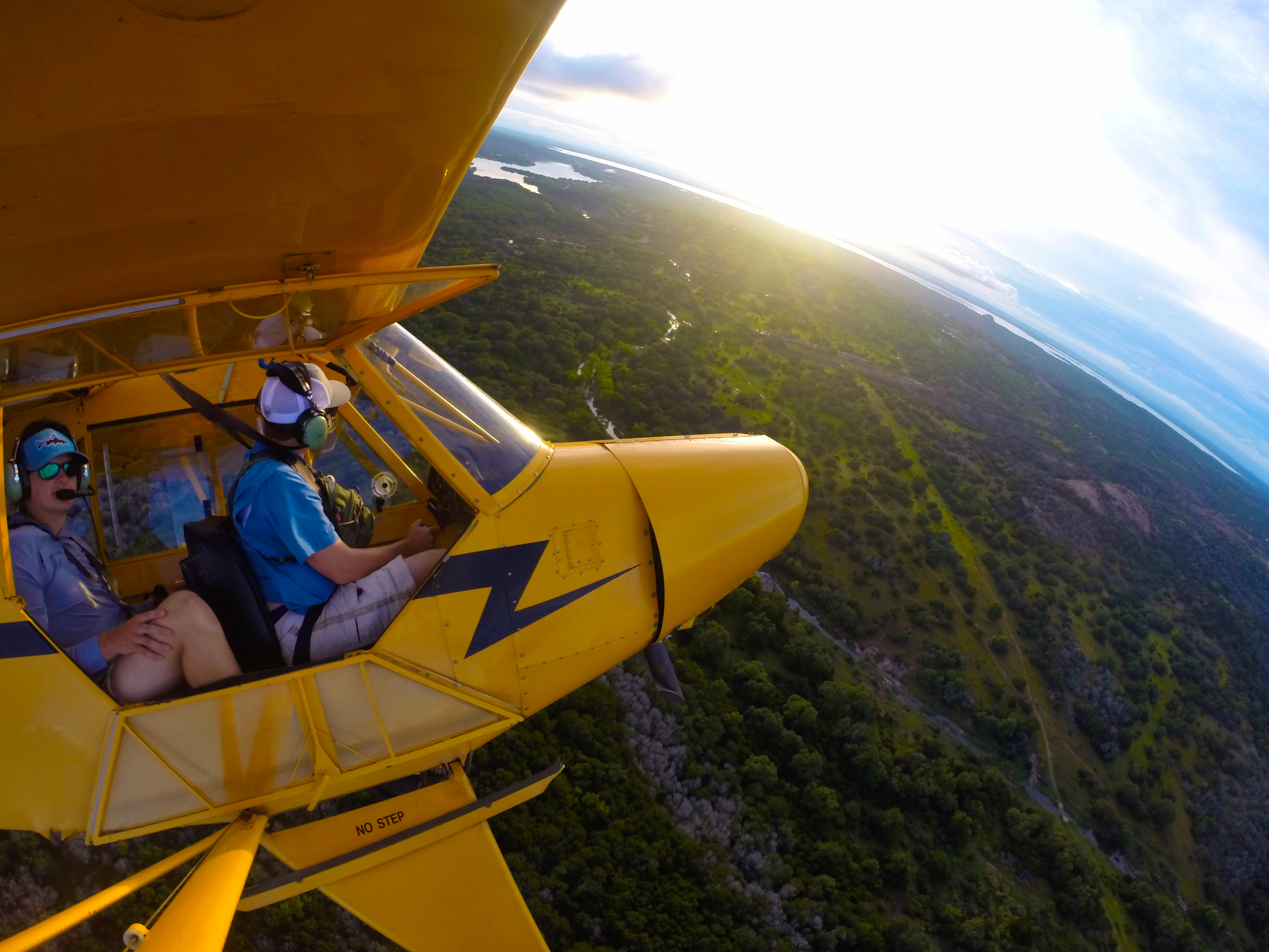 Heart of Texas: Flight instructor and photographer Tres Clinton teaches from Burnet Municipal Airport and his company is C3 Air. He has more than 3,800 hours and is a CFI and CFII. Learn to fly tailwheel with him in a 2001 Piper PA–18 Super Cub on 31-inch Alaskan Bush Wheels. 