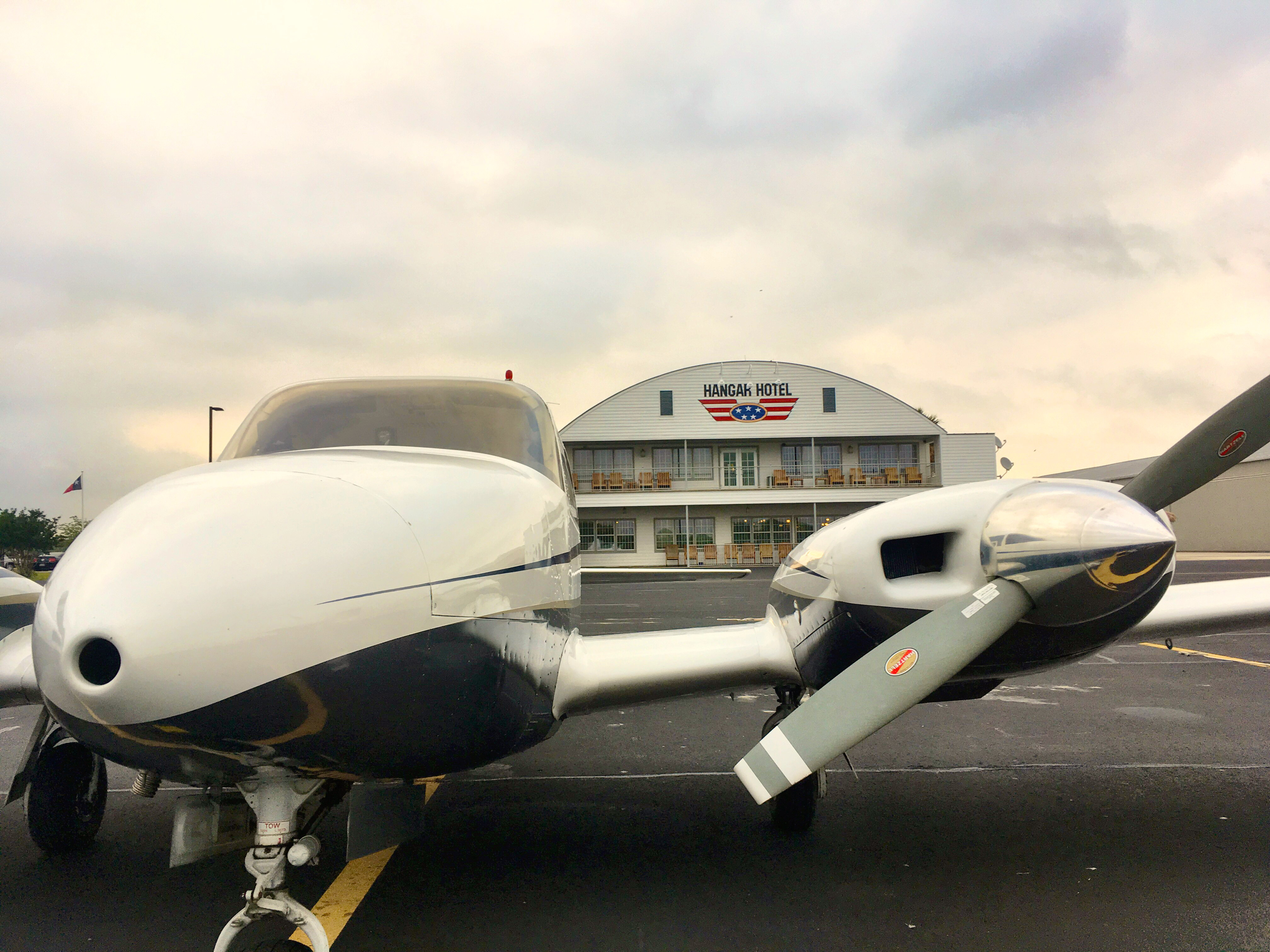 Hangar Hotel: This is a one-of-a-kind, 50-room hotel on the ramp at Gillespie County Airport in Fredericksburg, Texas, which resembles a Word War II hangar at nearby Brooks Air Force Base in San Antonio. View takeoffs and landings from the hotel’s observation decks.