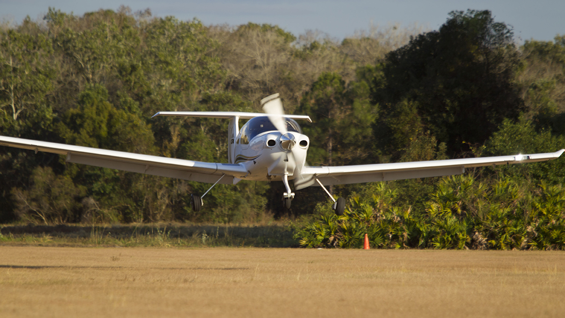 Short field landings