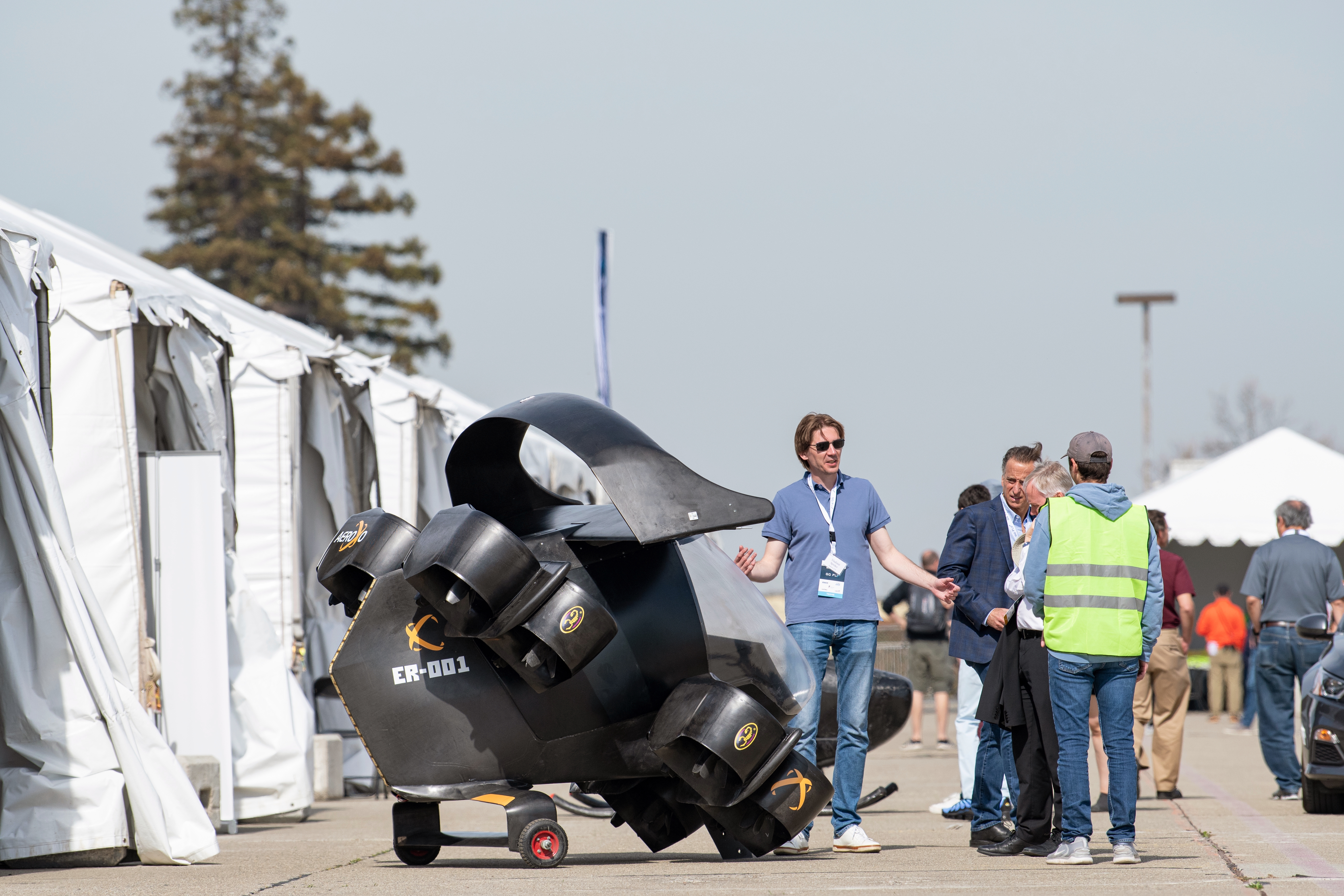 Team Aeroxo, from Russia and Lativa, mocked up an iteration of its ERA Aviabike design. 