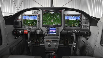 The AOPA Sweepstakes RV–10's digital IFR panel from Advanced Flight Systems provides quadruple redundancy. Photo by Chris Rose.