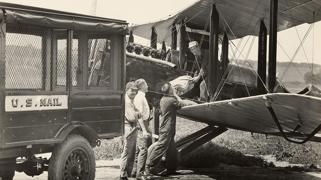 air mail pilot pay 1920s