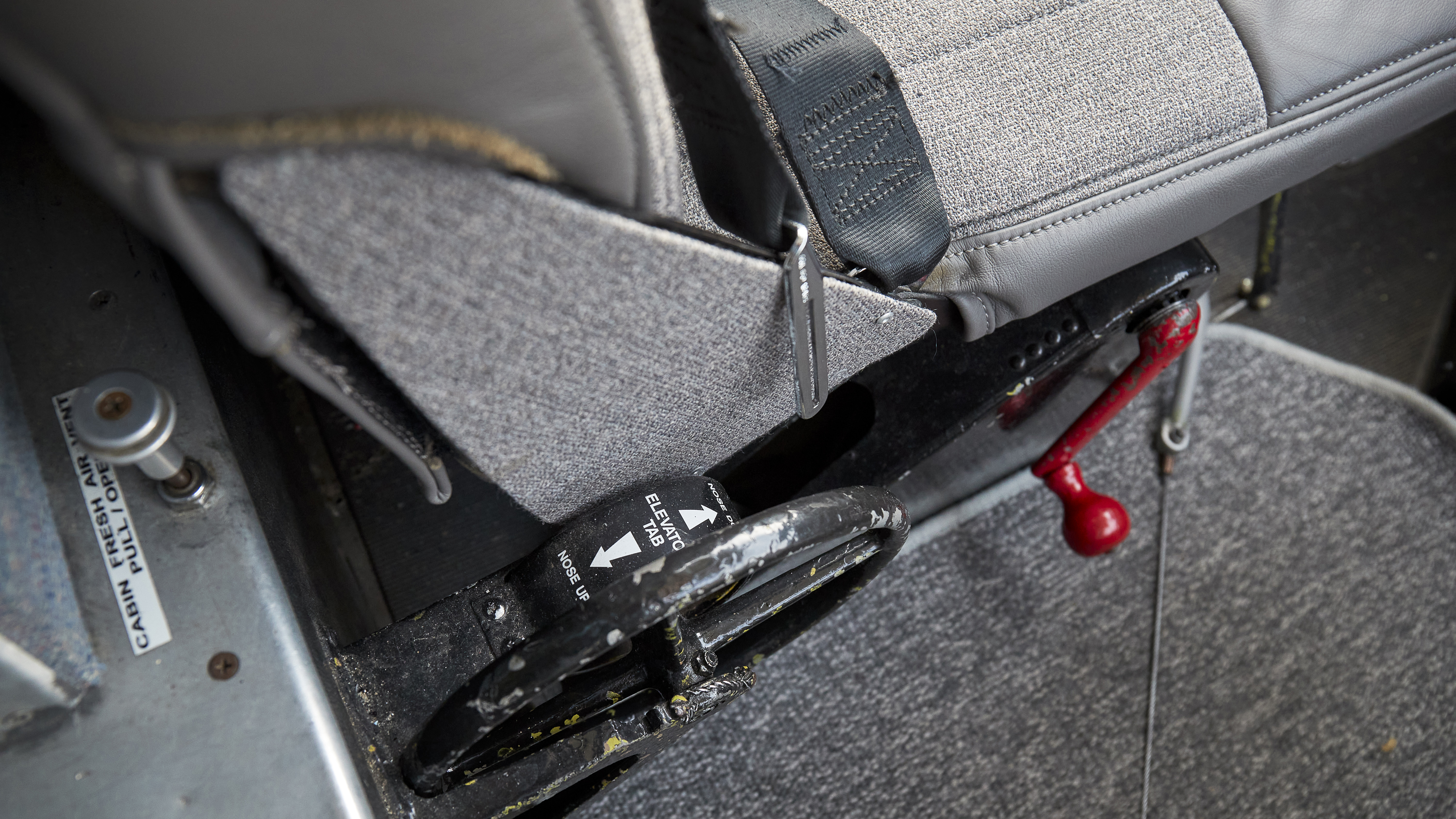 ...hefty trim wheel...