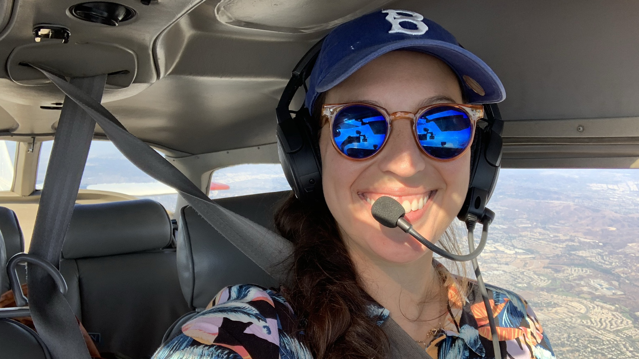 The author saying Cheese! on the way home and feeling proud of the World Series champs.