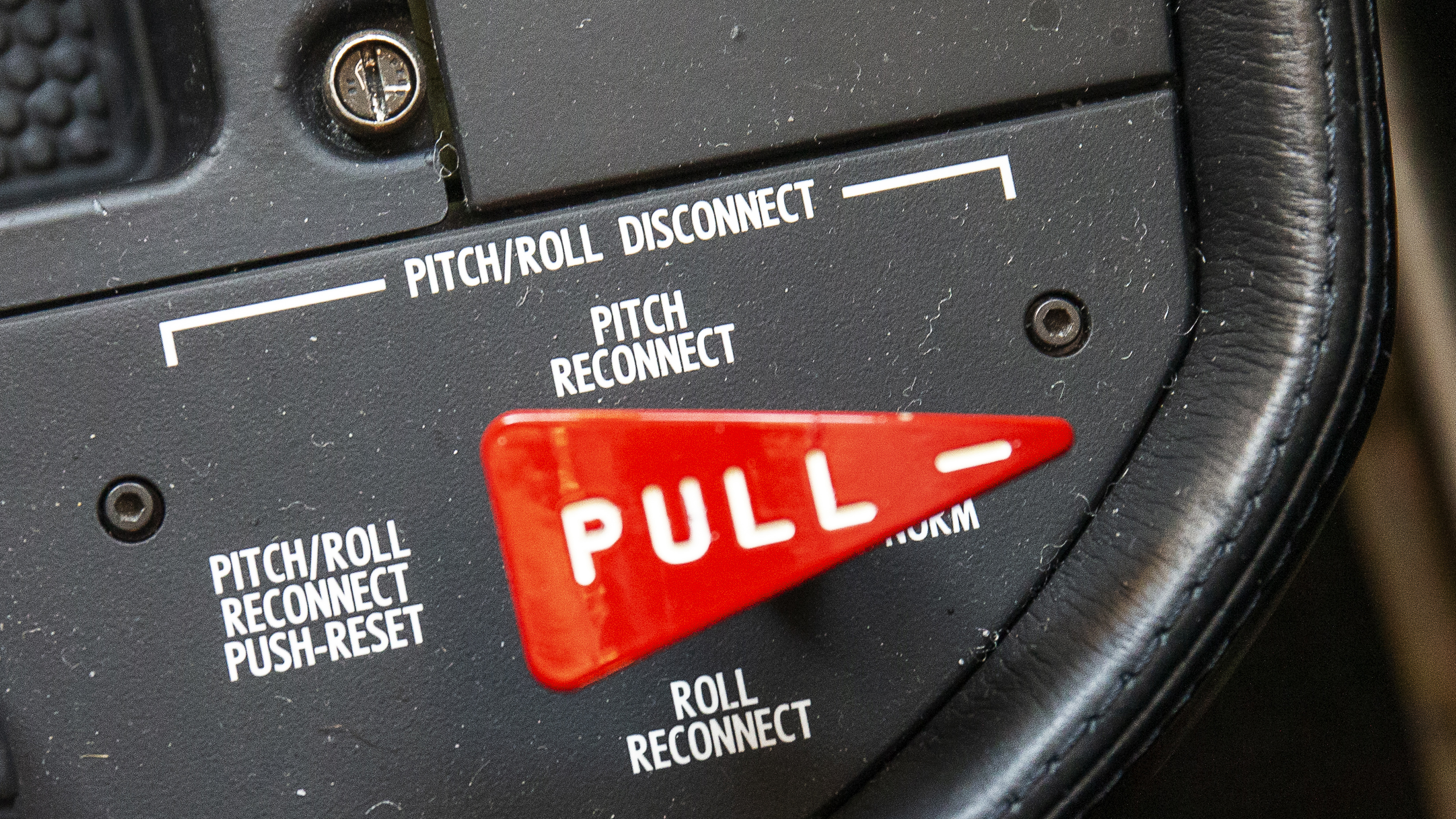 Control surfaces can be disconnected in case there’s a jam.