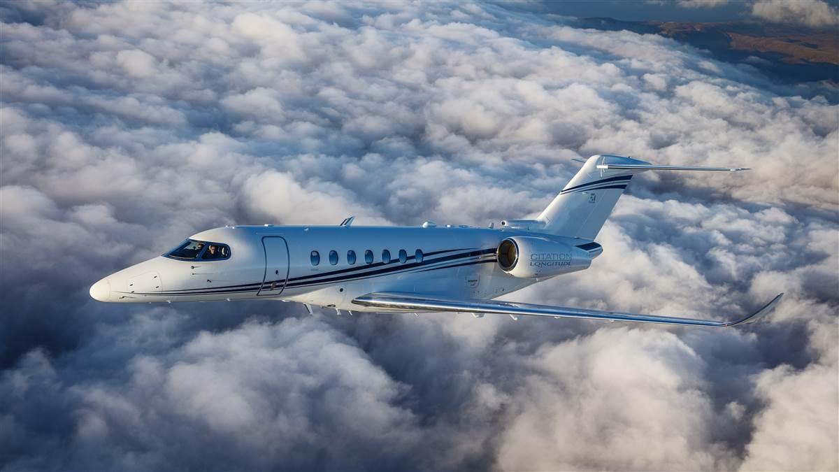 Citation Longitude Super mid standout AOPA