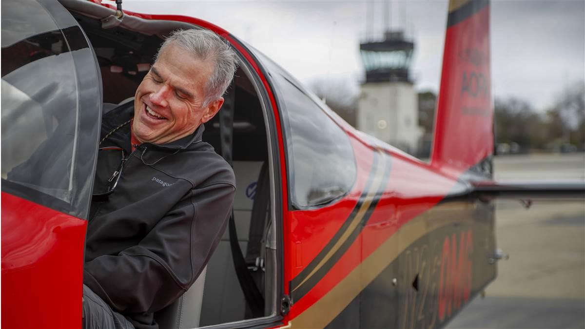 Aircraft Owners And Pilots Association Aopa - AOPA Sweepstakes: Winner is speechless - AOPA
