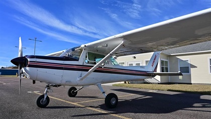 A flight in the Westminster Aerobats Flying Club Cessna 152 from the flatlands to the highlands of Maryland can challenge pilots unfamiliar with the terrain. Photo by David Tulis.