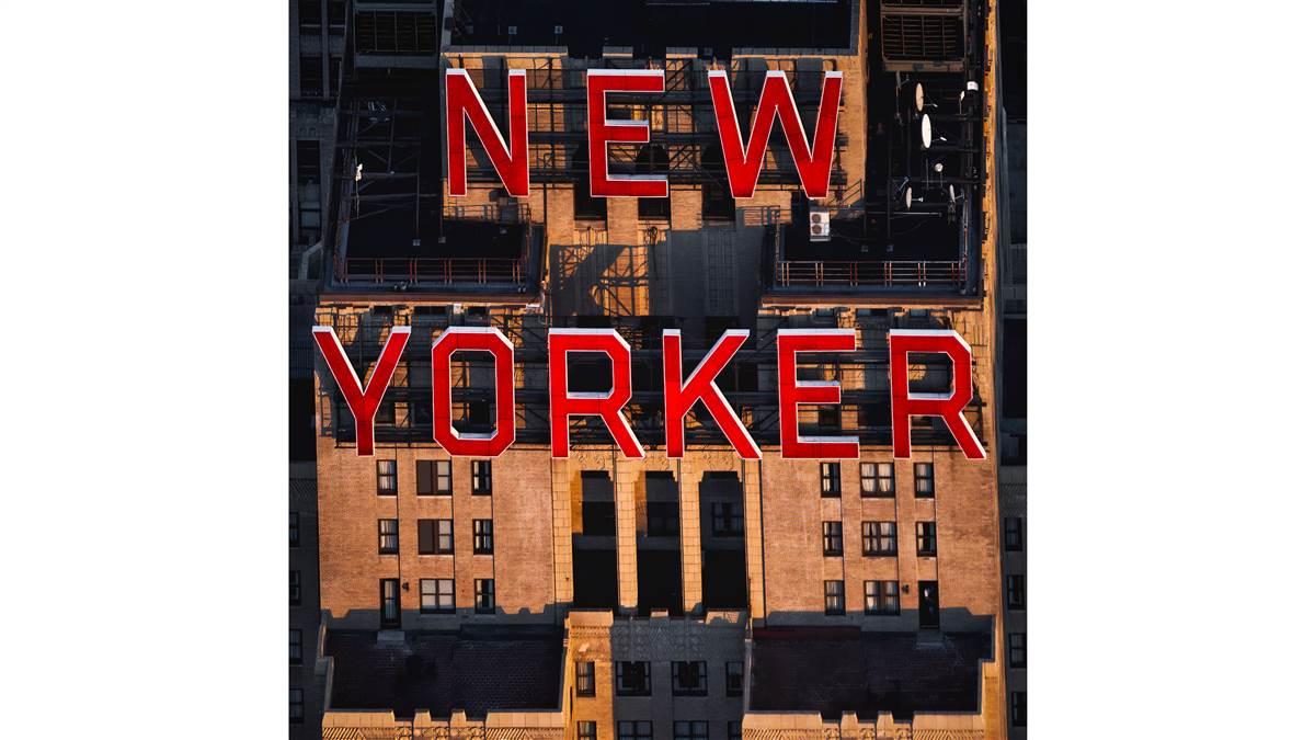 End-of-day light bounces off the New Yorker Hotel. "This was taken at 200mm and then I cropped in further because we were out over the Hudson River and returning to the heliport in New Jersey. I was lucky enough to see it and to isolate the building. It really popped because the area around the building is dark, and it had that old New York vibe. It's one of those things that you always want to get, but lining up the shot is difficult and getting it from the air is the only way."