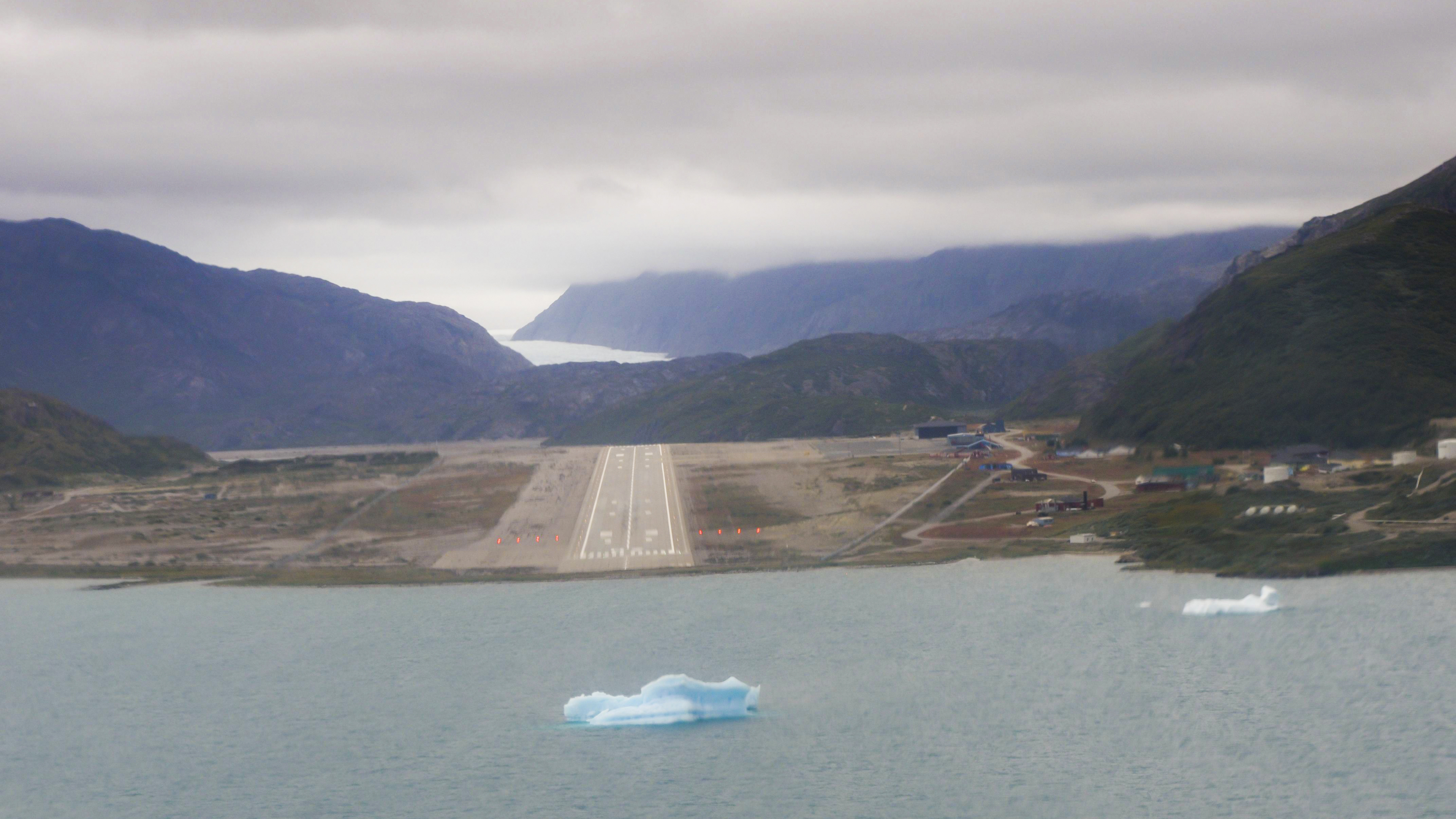 Narsarsuaq Airport is bounded by high terrain all around, and its tricky weather, high minimums, and scant maneuvering room ramps up the pressure when low clouds or fog moves in. Photo Mike Collins.