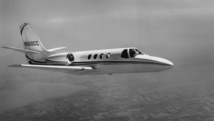 Its modest speed gave rise to “bird strikes from behind” and other jokes, but Cessna/Textron had the last laugh. The Citation line became the most popular business jet of all time.
