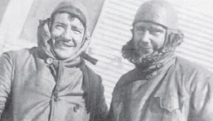 Edward A. Stinson, Jr., left and Lloyd Wilson Bertaud, right