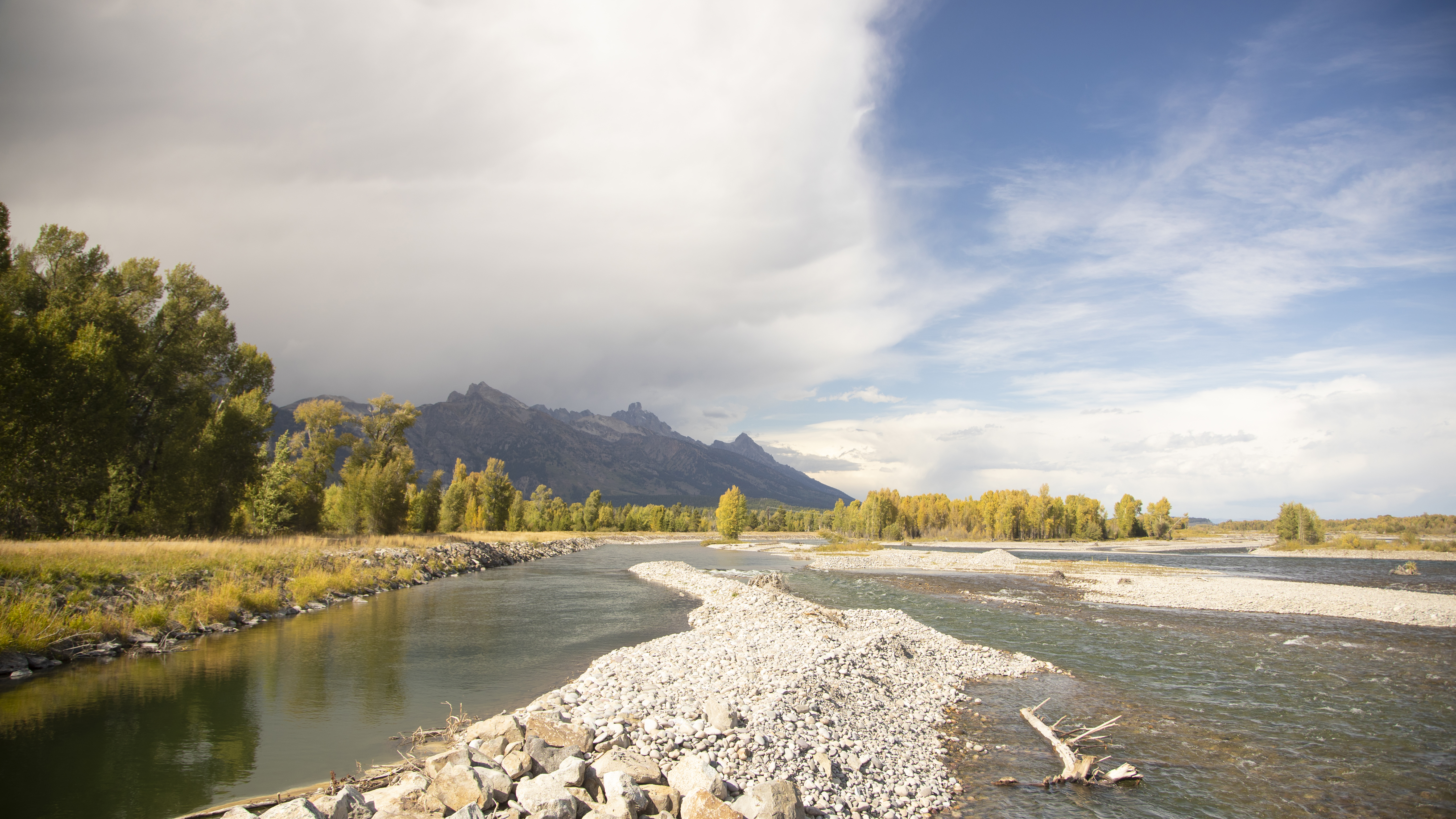 The Snake River near Jackson, Wyoming.