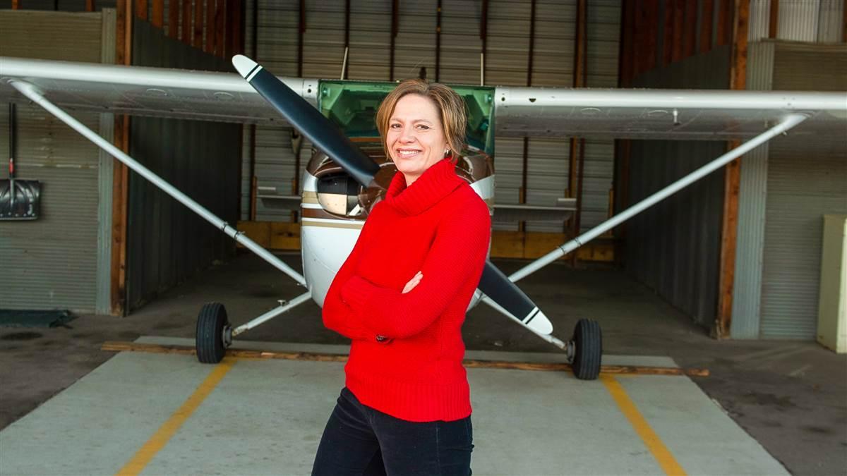 Ambyr Peterson, the nation’s best CFI.