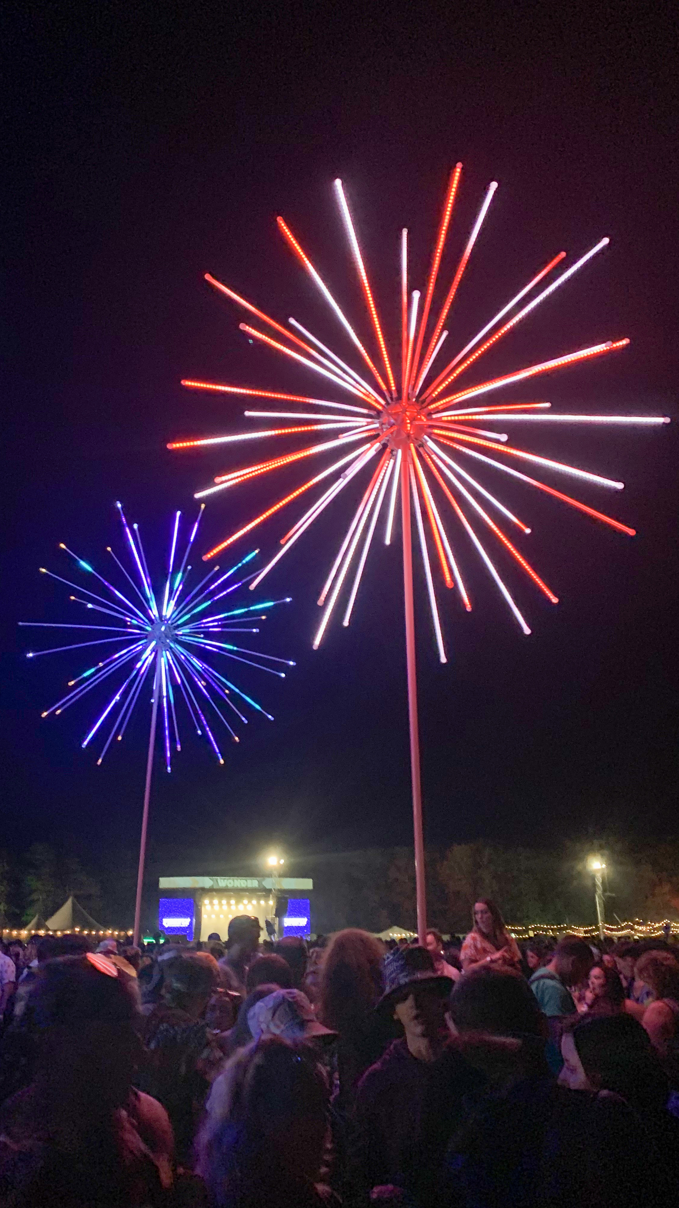 Fireworks at Firefly.