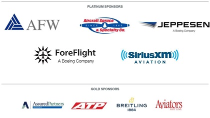 Aviator Showcase sponsors