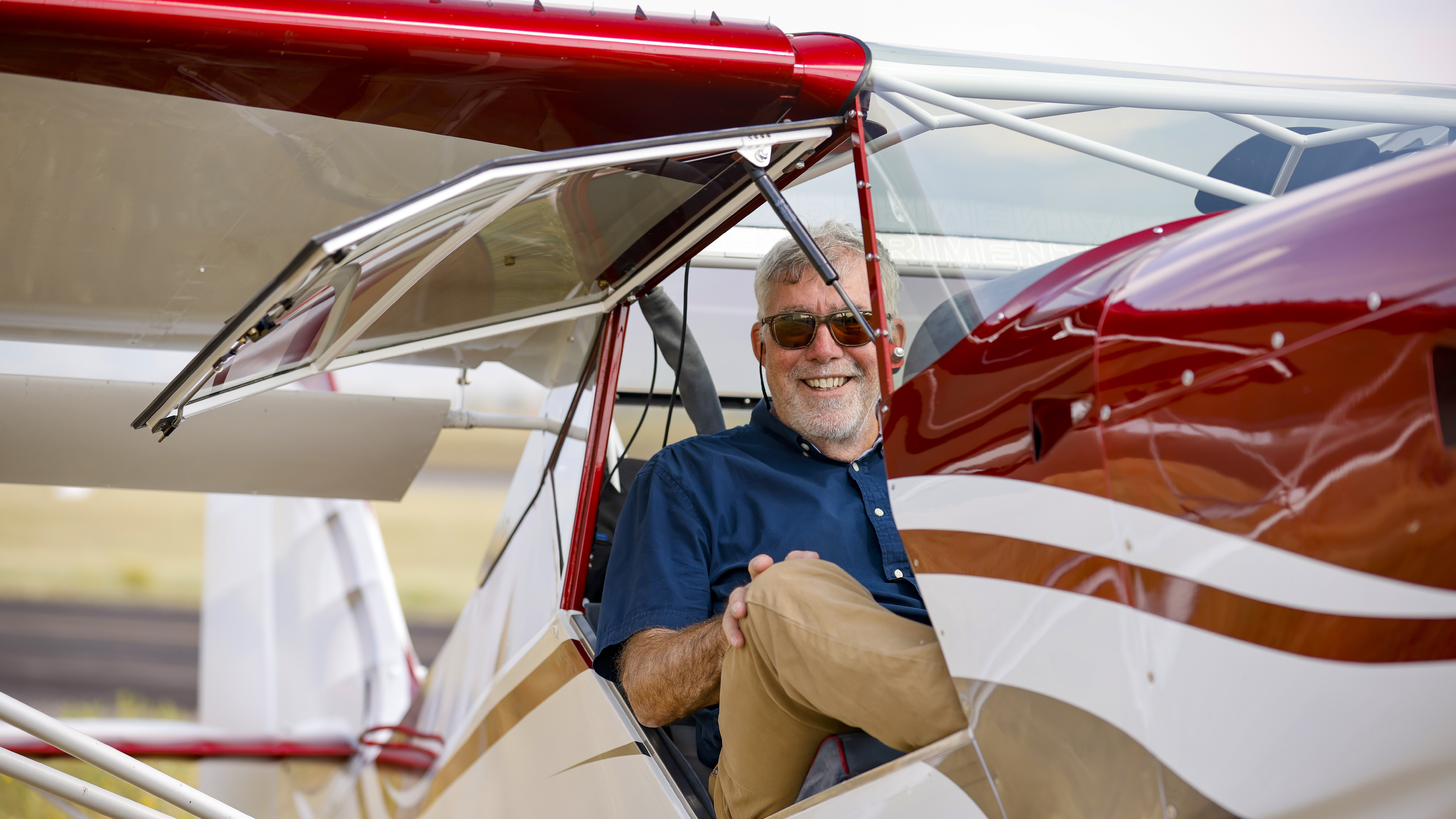 Instructor Paul Leadabrand of Stick and Rudder Aviation.